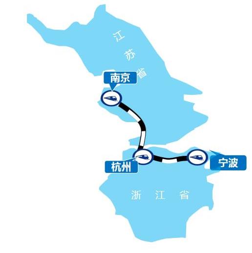 寧杭線高鐵列車(chē)廣告