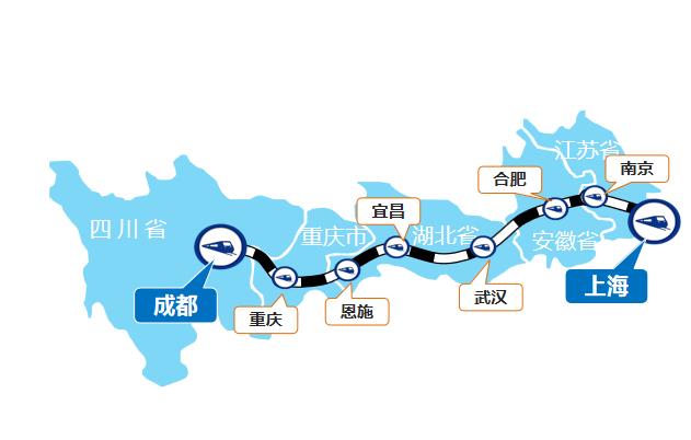 滬漢蓉線高鐵列車(chē)廣告