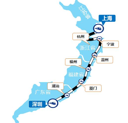 滬深線高鐵列車(chē)廣告