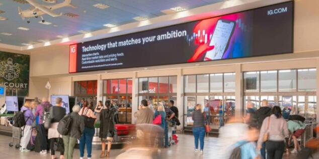 南非機(jī)場廣告