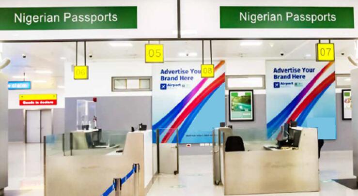 尼日利亞機(jī)場廣告