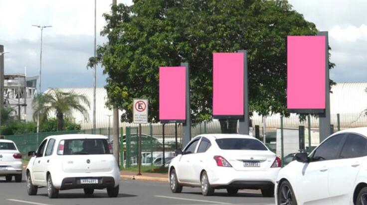 巴西利亞機(jī)場數(shù)字廣告