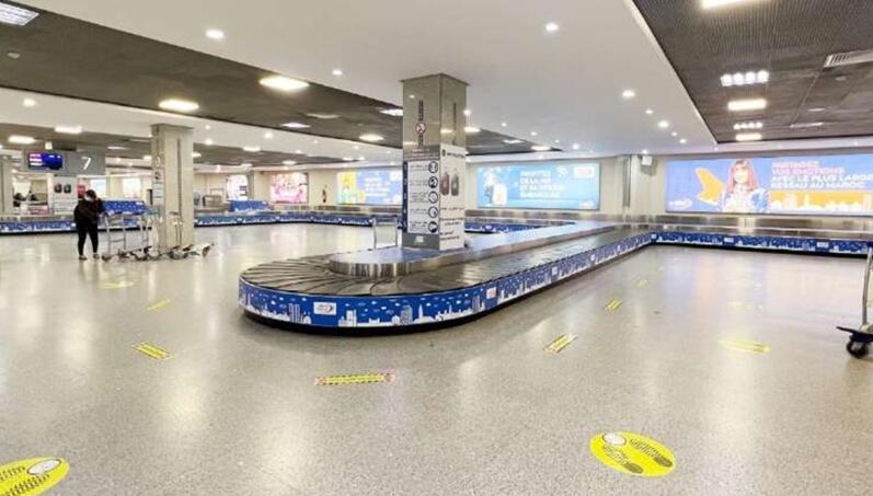 摩洛哥機(jī)場廣告